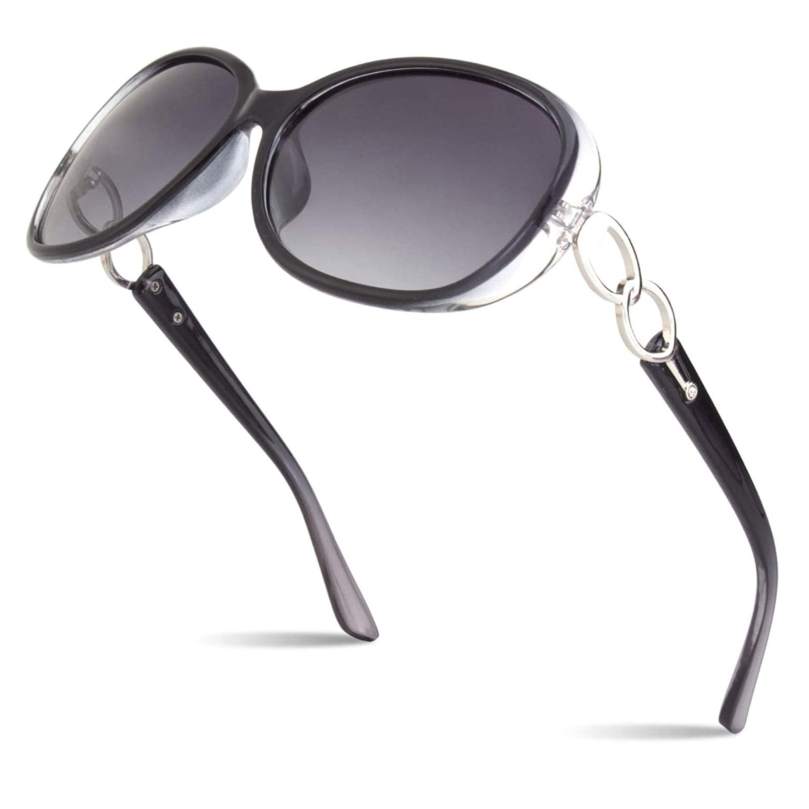 Sunier Sunglasses Womens Polarized Trendy Oversized Sun Glasses Fashion Ladies Shades 100% UV400 Protection S85