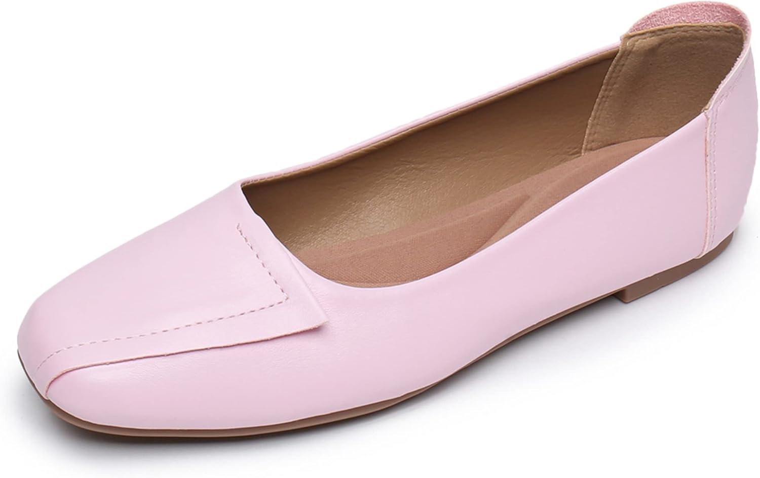 VenusCelia Women's Plain Dance Flat Shoe