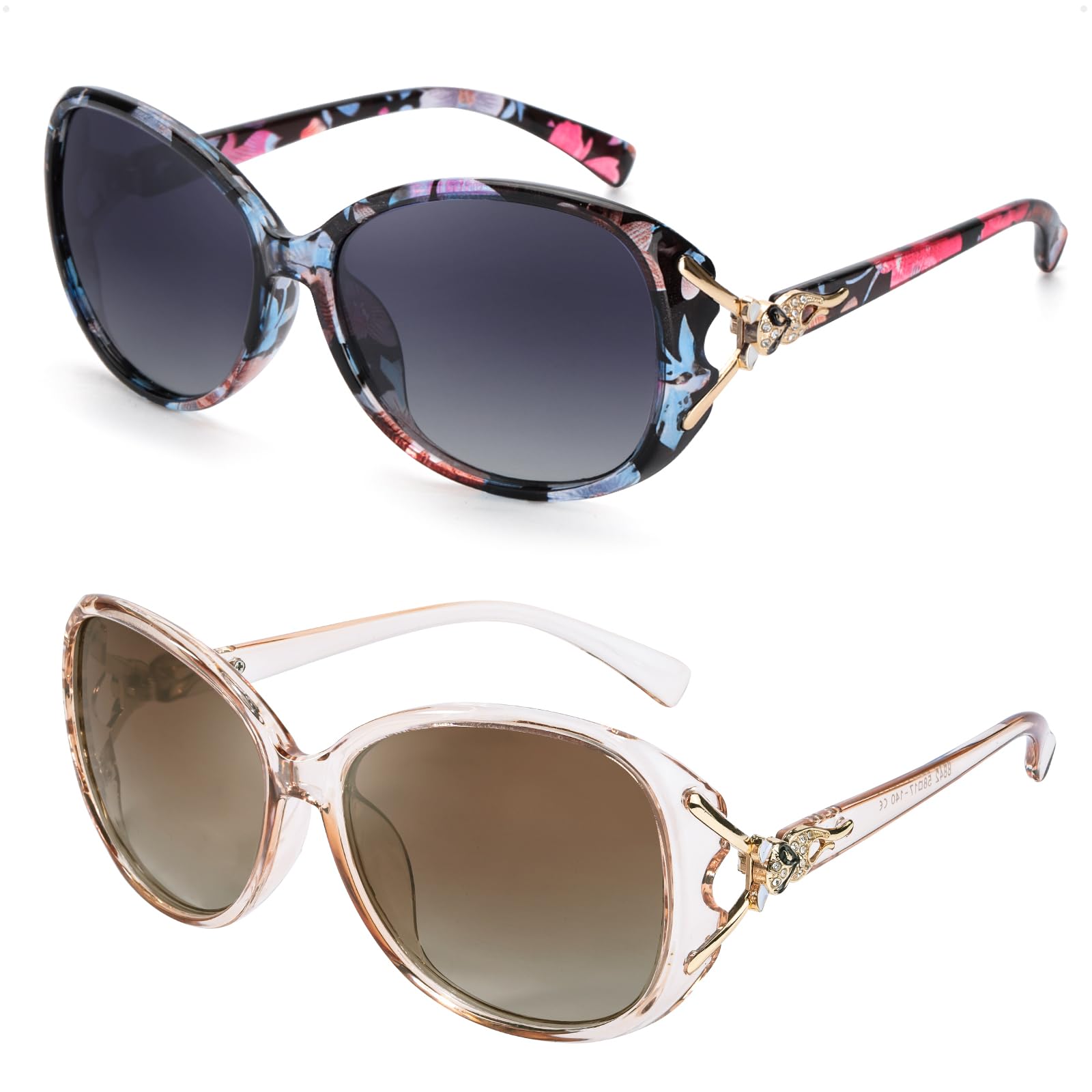 FIMILU Sunglasses for Women Trendy Polarized Sunglasses Oversized Big Sun Glasses Ladies Shades UV Protection