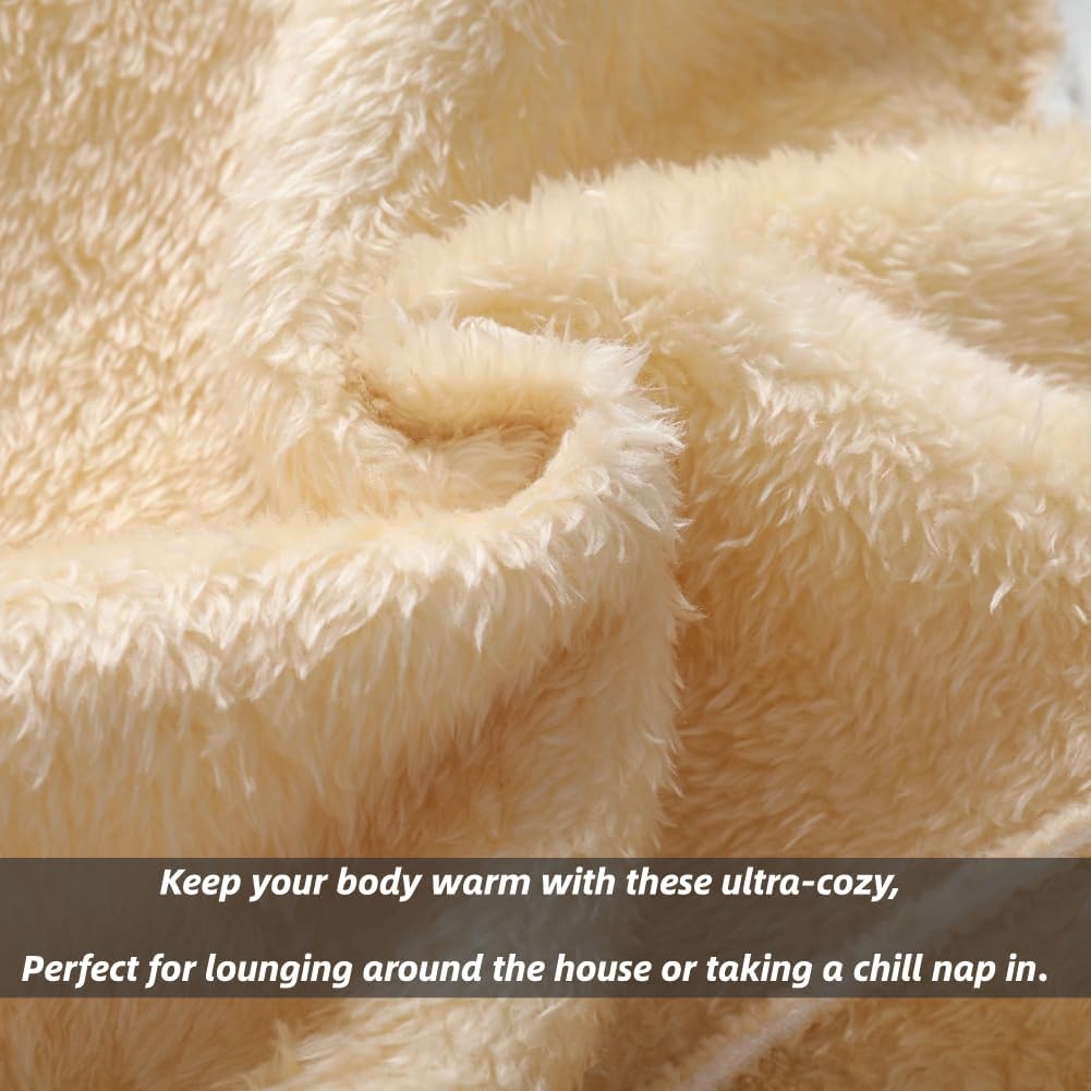 Men's Winter Fleece Thermal Jackets for Men Sherpa Lined Hoodies Warm Thick Jacket Outerwear