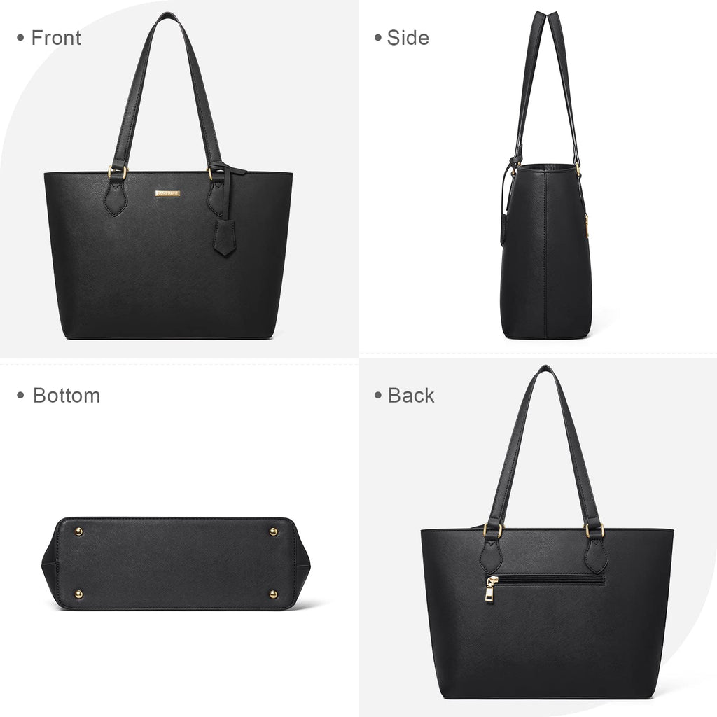 4PCS Women Fashion Handbags Purses Wallet Shoulder Bags Casual Tote Bag Crossbody Bags, Handbag Set Gift for Ladies Girls