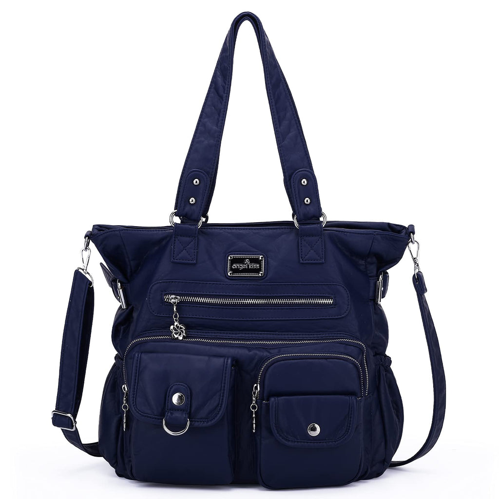 Angelkiss Purses and Handbag for Women Soft Leather Hobo Bags Satchel Shoulder Bags Ladies Tote Crossbody Bag