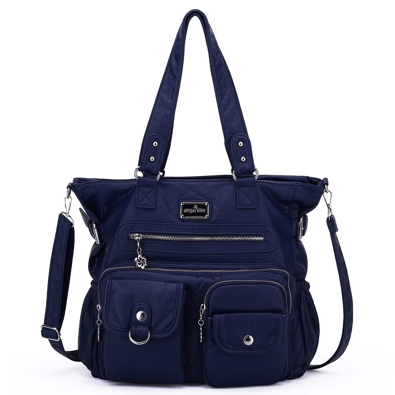 Angelkiss Purses and Handbag for Women Soft Leather Hobo Bags Satchel Shoulder Bags Ladies Tote Crossbody Bag