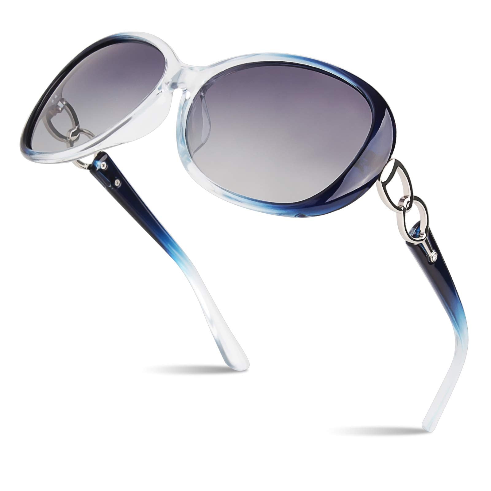 Sunier Sunglasses Womens Polarized Trendy Oversized Sun Glasses Fashion Ladies Shades 100% UV400 Protection S85