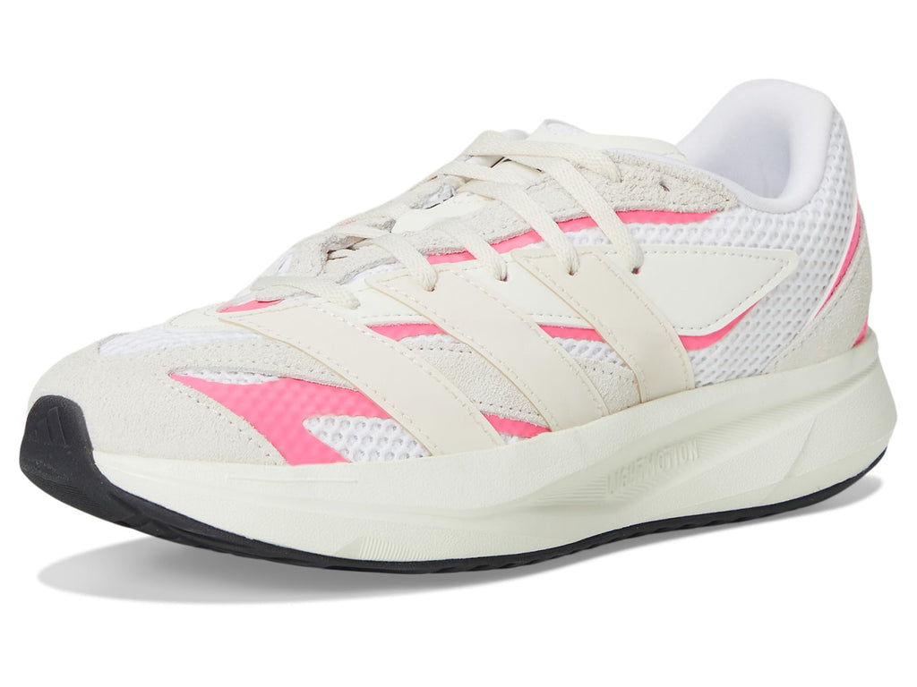 adidas Kids Boys Lightblaze Lace Up Sneakers Shoes Casual - Grey, Off White