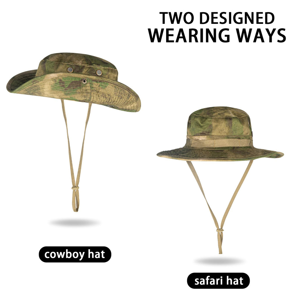 Sun Hats for Men Women Bucket Hat UPF 50+ UV Protection Boonie Hat for Safari Fishing Hiking Garden Beach