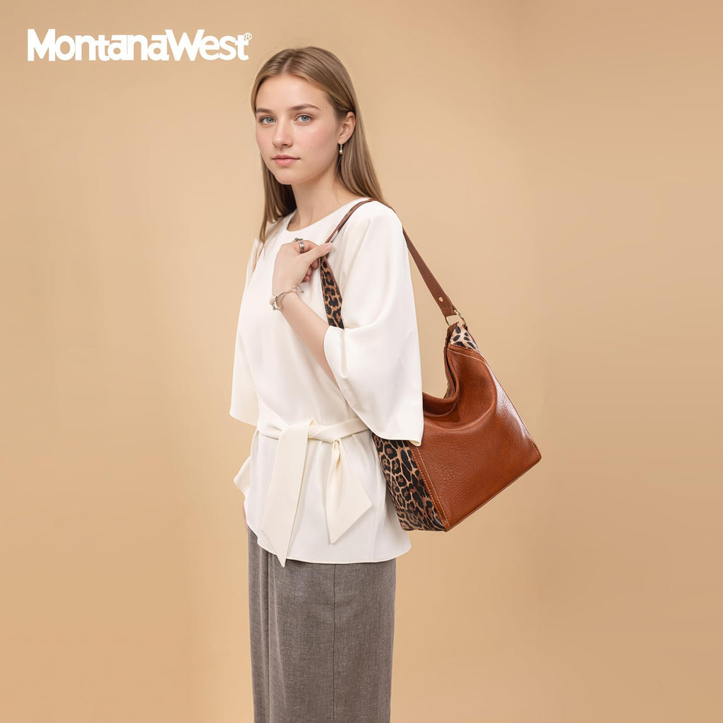 Montana West Purse for Women Trendy Soft Shoulder Purses and Handbags Hobo Bags