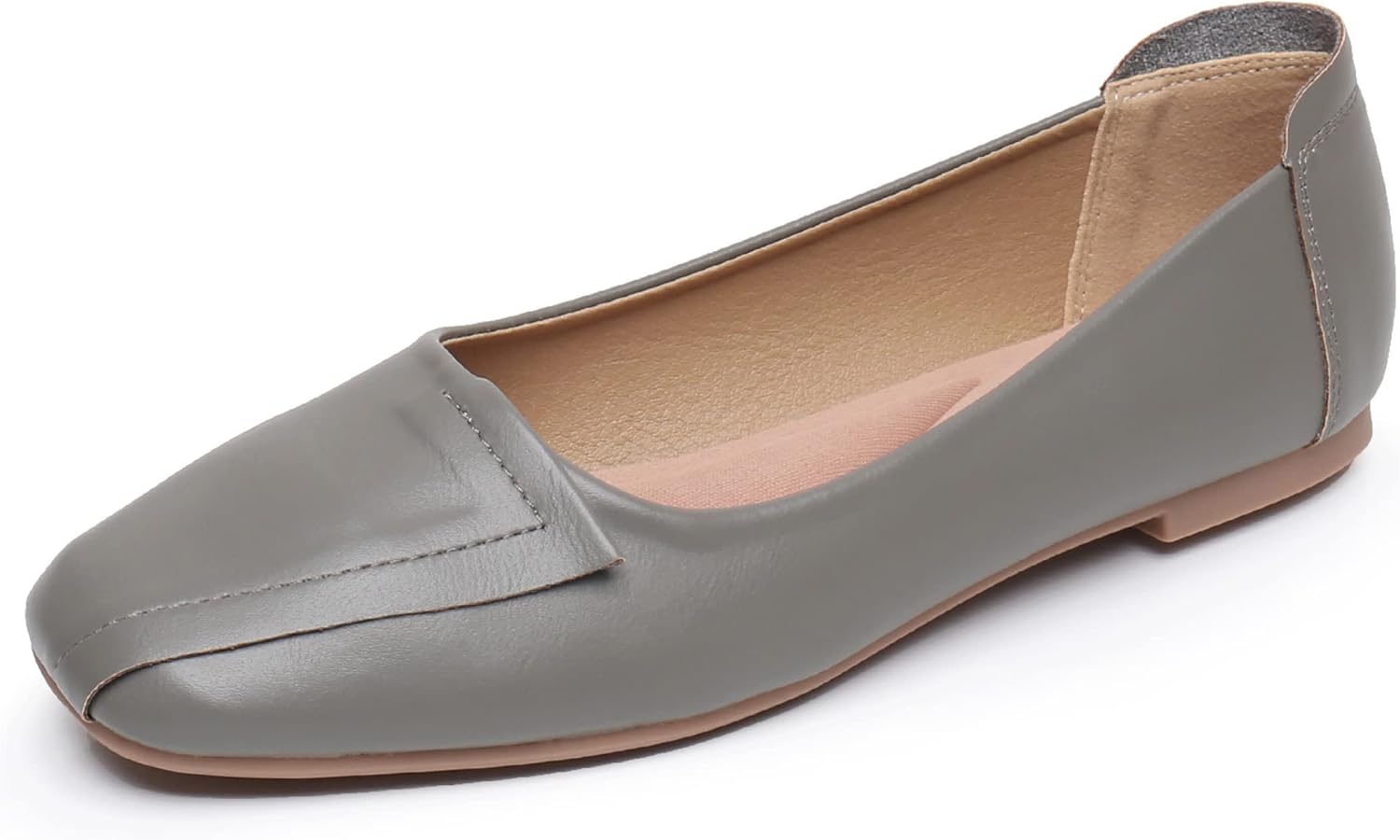 VenusCelia Women's Plain Dance Flat Shoe