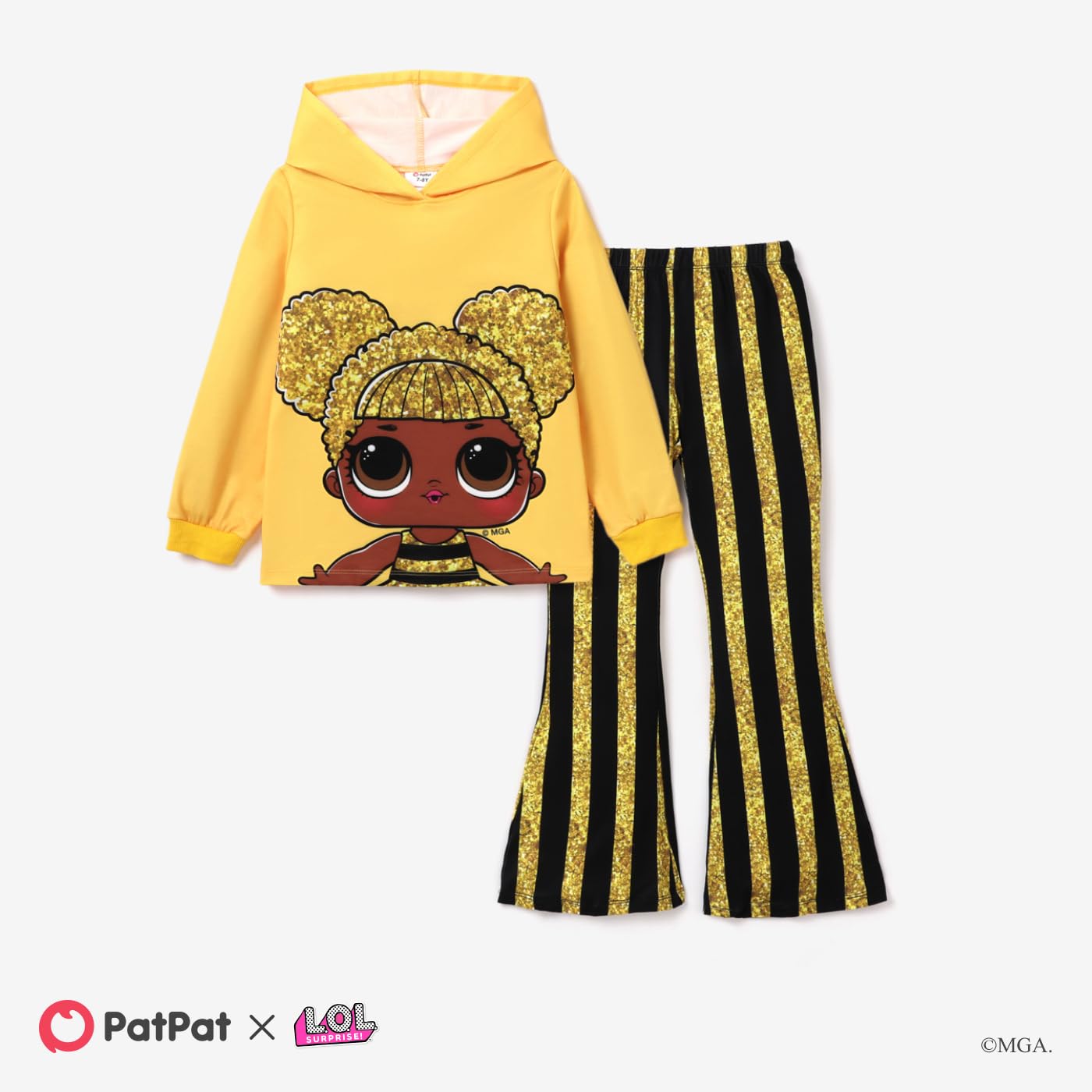 L.O.L. Surprise! Girls Clothes Hoodie and Pant Long Sleeve Sweatshirt Leggings Girls Outfits Sets 2Pcs