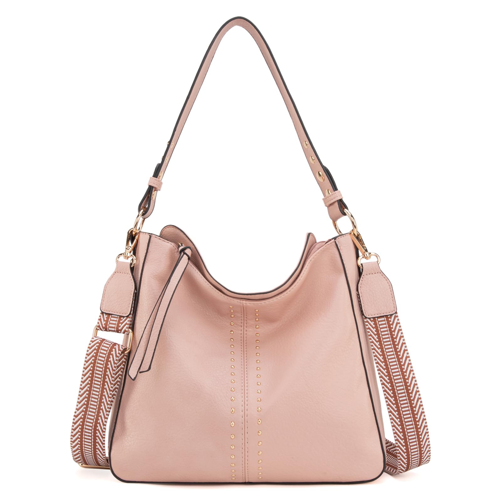 Montana West Medium Hobo Bags for Women Top Handle Satchel Shoulder Purse Bucket Handbag