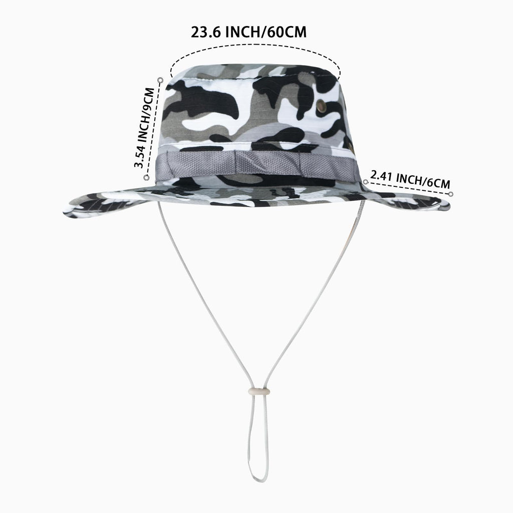 Sun Hats for Men Women Bucket Hat UPF 50+ UV Protection Boonie Hat for Safari Fishing Hiking Garden Beach