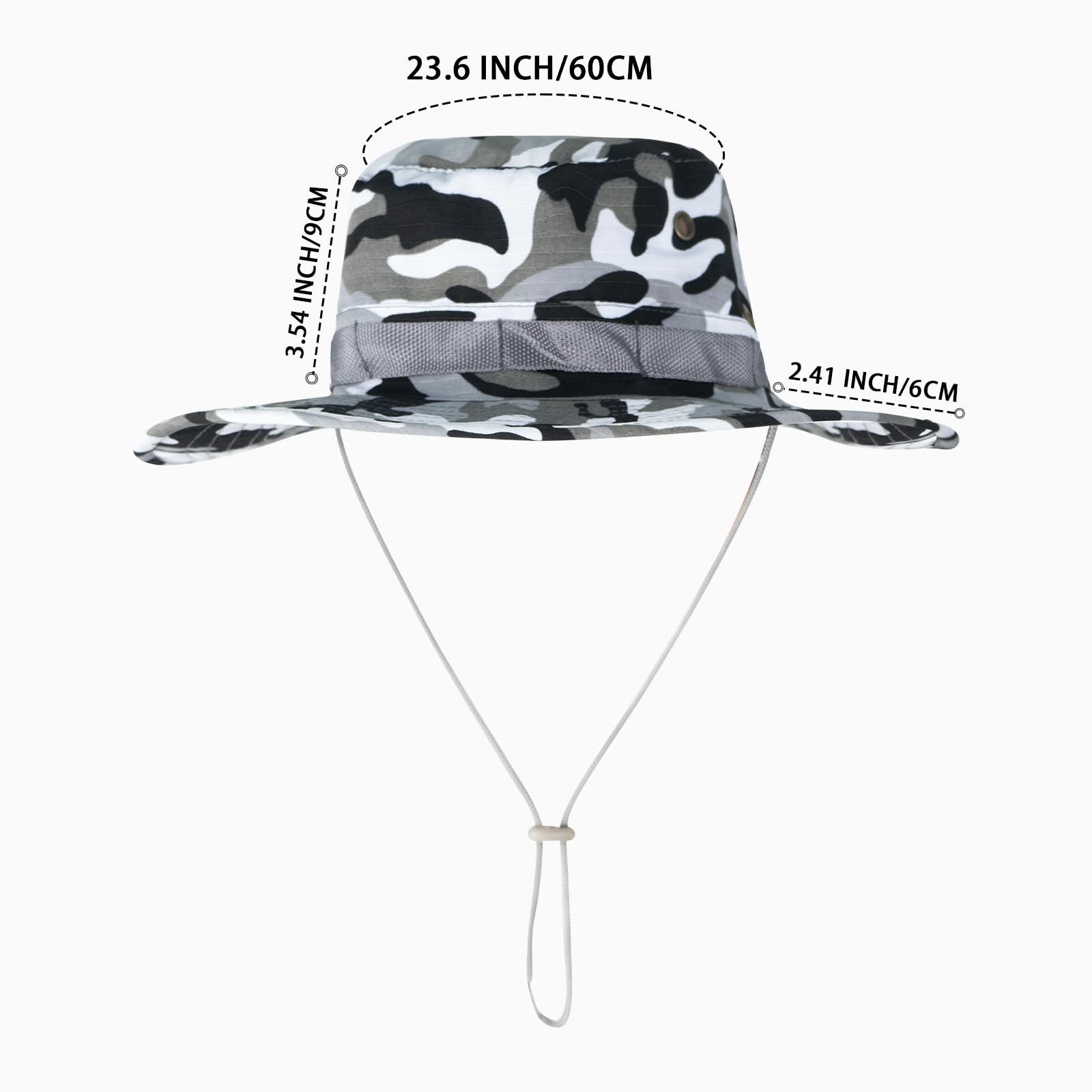 Sun Hats for Men Women Bucket Hat UPF 50+ UV Protection Boonie Hat for Safari Fishing Hiking Garden Beach