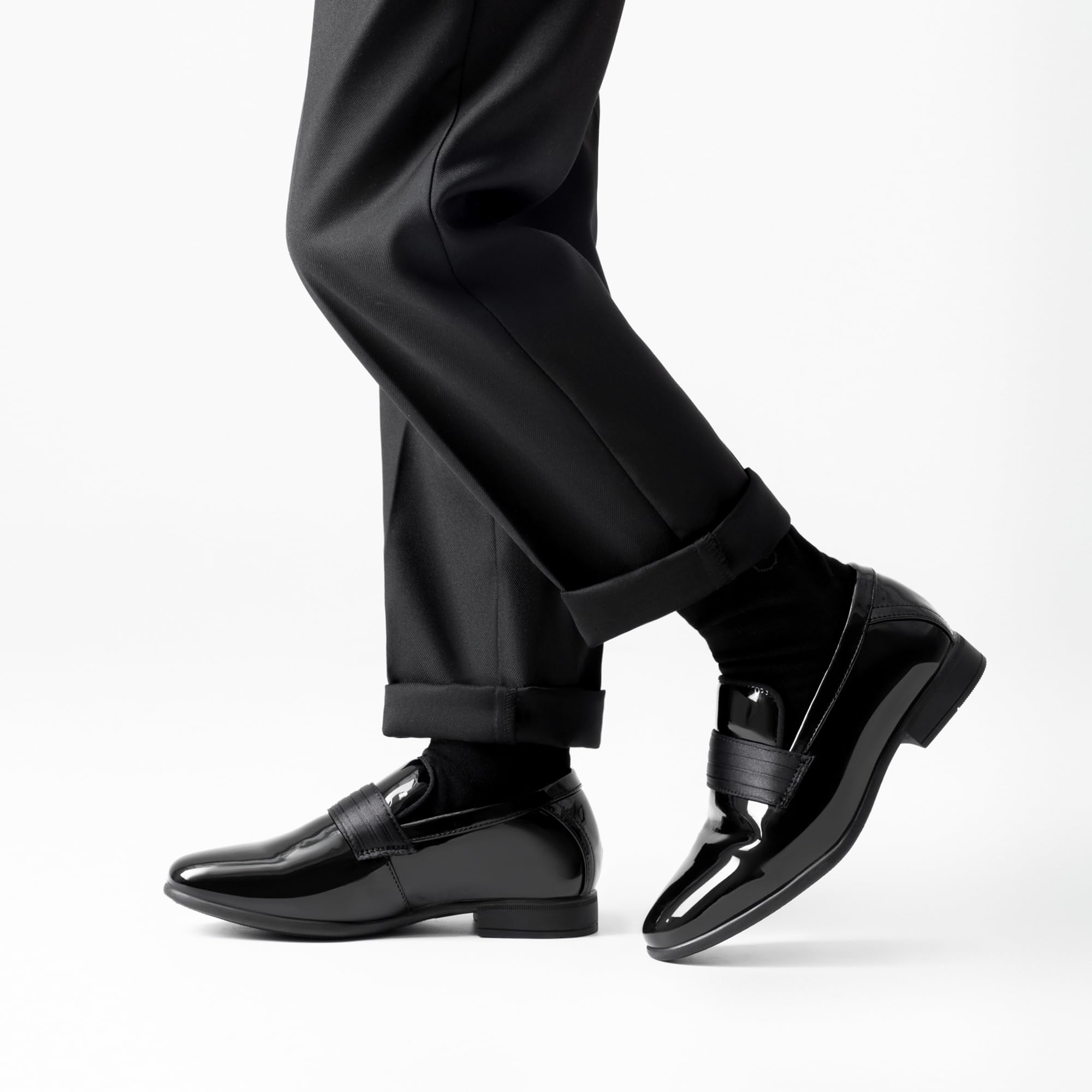 Bruno Marc Boys Dress Shoes Slip-on Loafers Formal Tuxedo Shoes