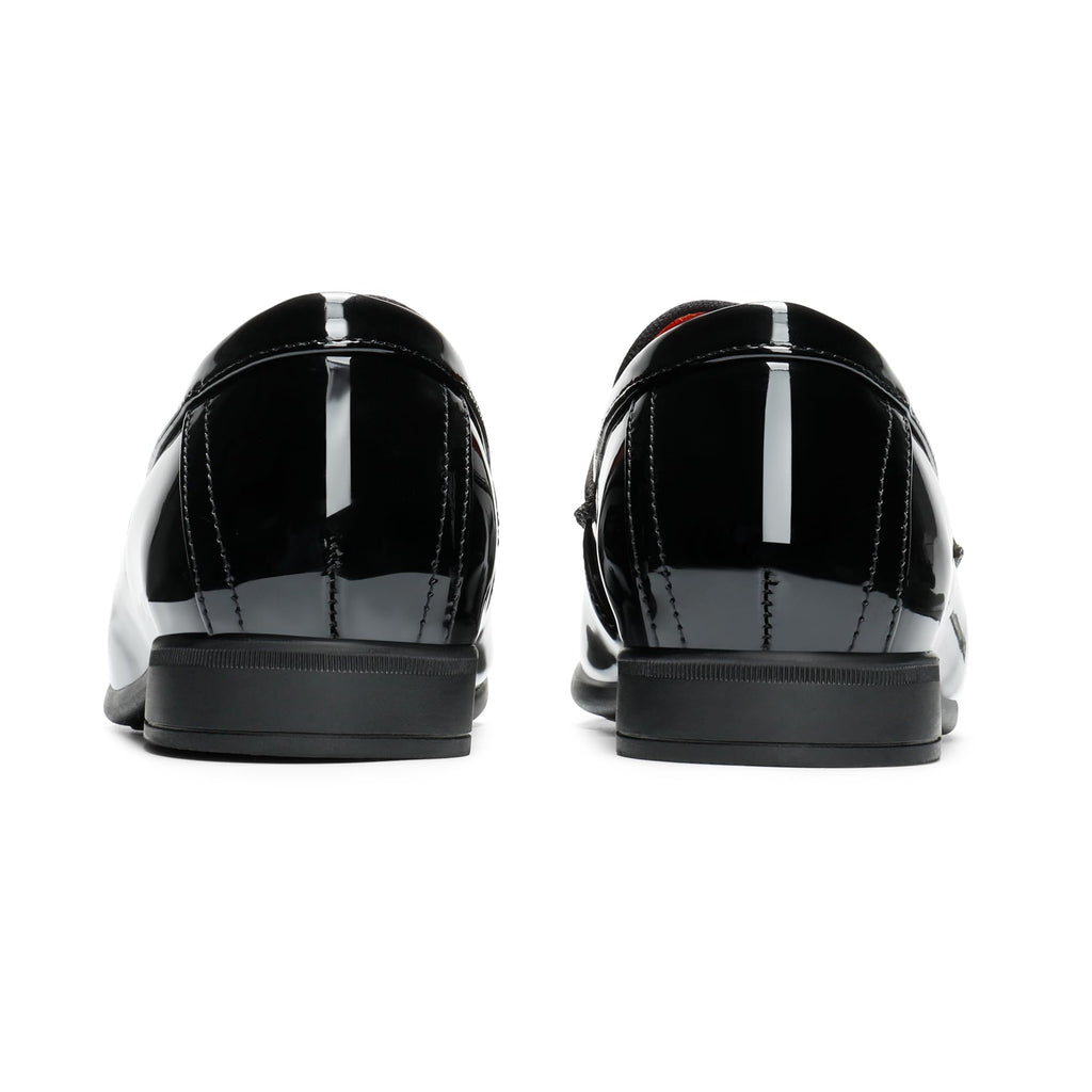 Bruno Marc Boys Dress Shoes Slip-on Loafers Formal Tuxedo Shoes