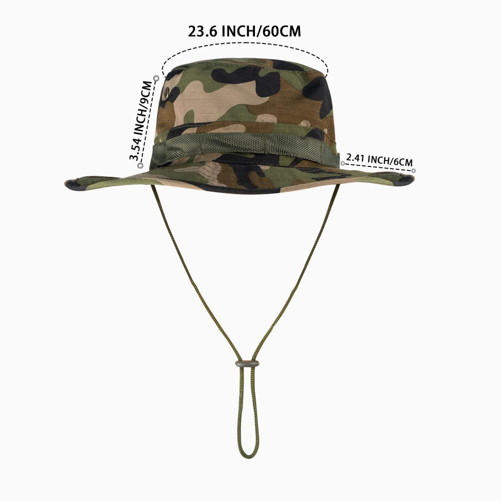 Sun Hats for Men Women Bucket Hat UPF 50+ UV Protection Boonie Hat for Safari Fishing Hiking Garden Beach