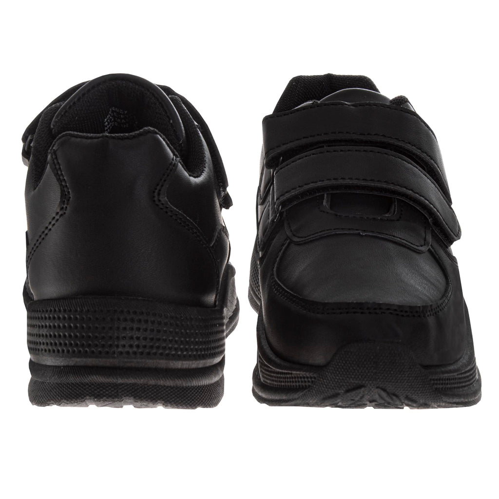 French Toast Boys Shoes - Kids Oxford School Uniform Loafer Church Dress Shoes Slip-On Faux-Leather (Toddler-Big Kid) (Black)