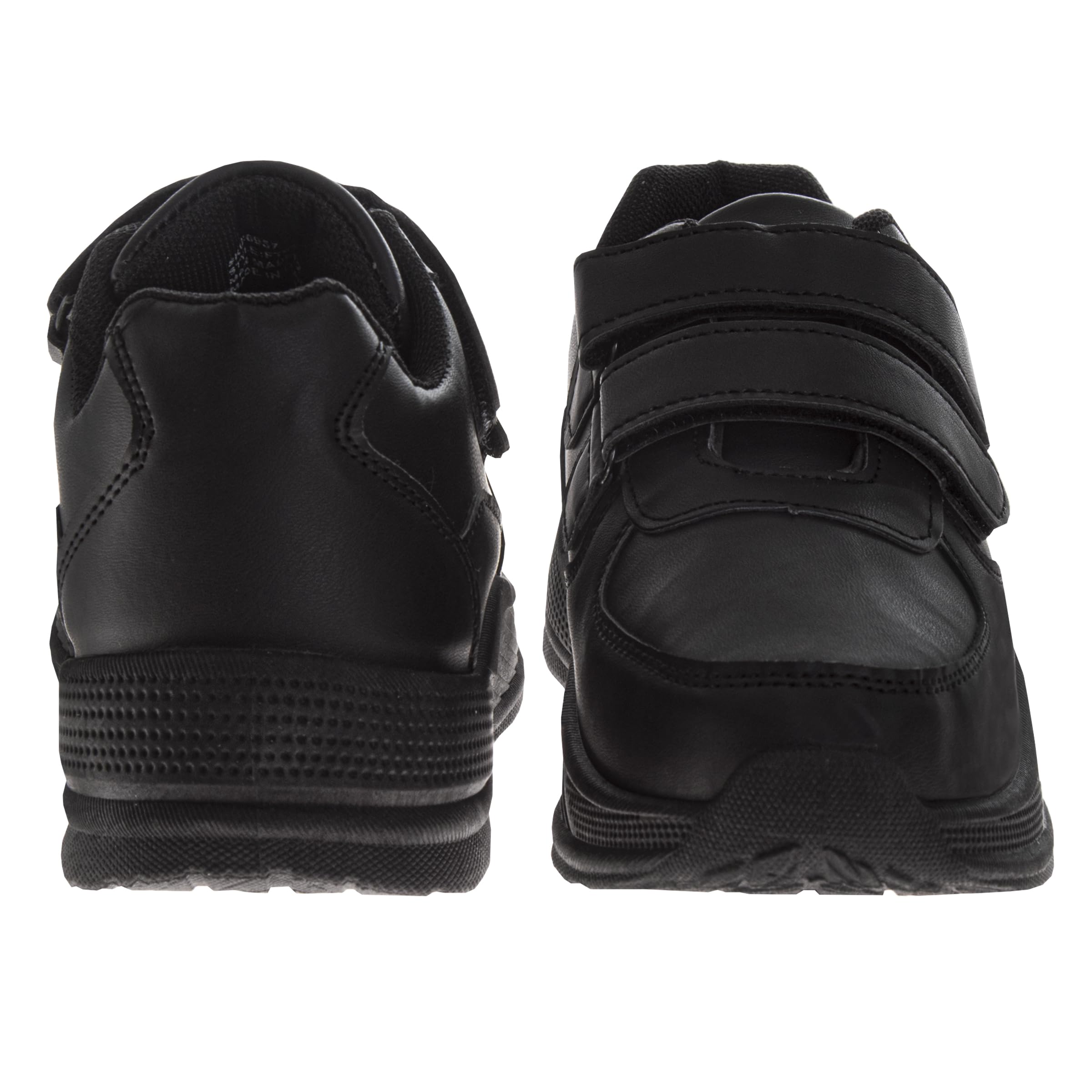 French Toast Boys Shoes - Kids Oxford School Uniform Loafer Church Dress Shoes Slip-On Faux-Leather (Toddler-Big Kid) (Black)