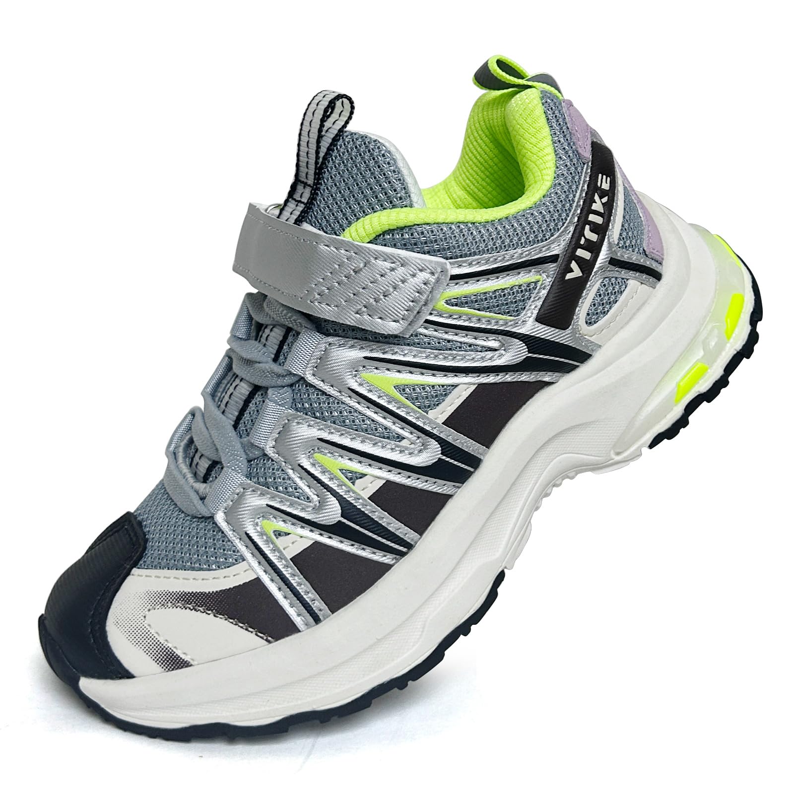 JMFCHI Kids Sneakers Boys Girls Tennis Running Shoes Outdoor Hiking Sneaker for Boys Athletic Breathable