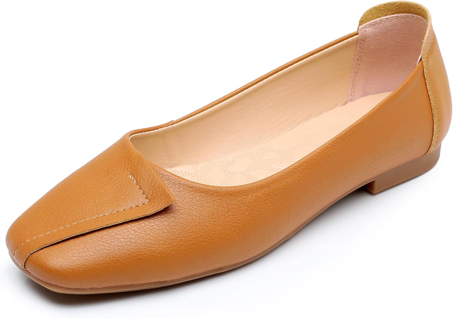 VenusCelia Women's Plain Dance Flat Shoe