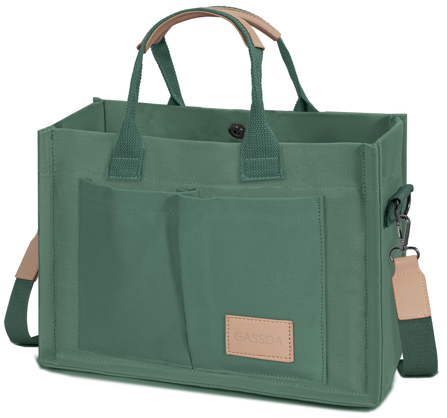 Tote Bags for Women Canvas Tote Purse Crossbody with Pockets Top Handle Shoulder Satchel Bag for Women