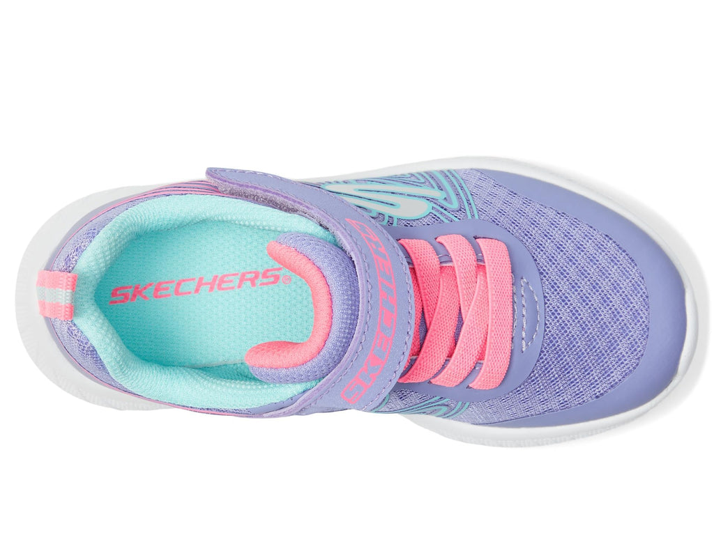 Skechers Unisex-child Microspec Plus - Swirl Sweet Sneaker