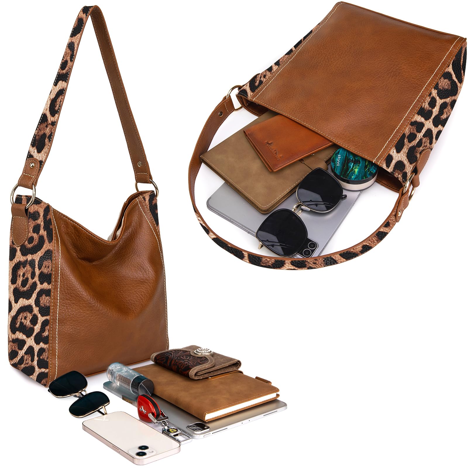 Montana West Purse for Women Trendy Soft Shoulder Purses and Handbags Hobo Bags