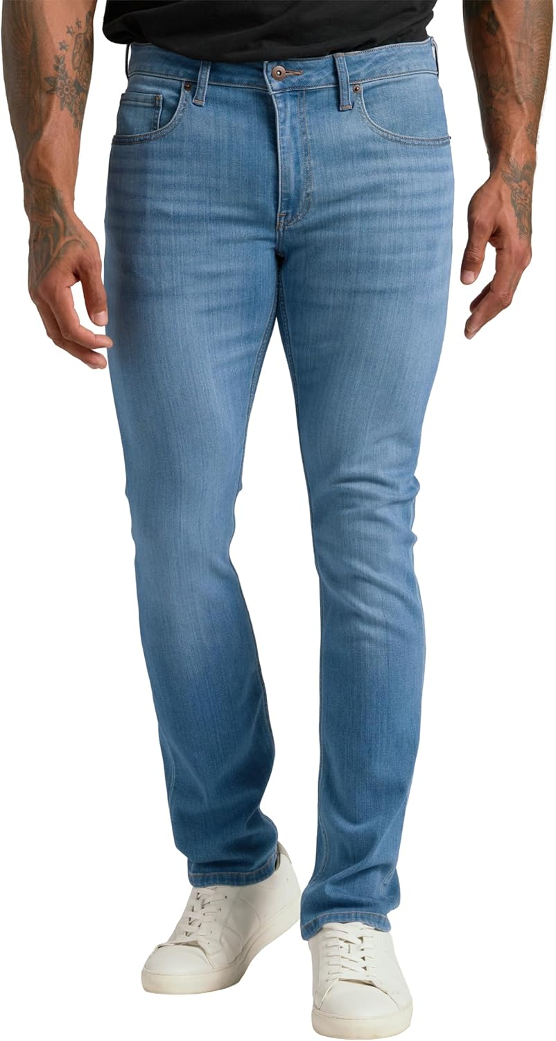True Classic Mens Jeans – Stretch Jeans for Men, Slim and Straight Fit Men’s Stretch Jean