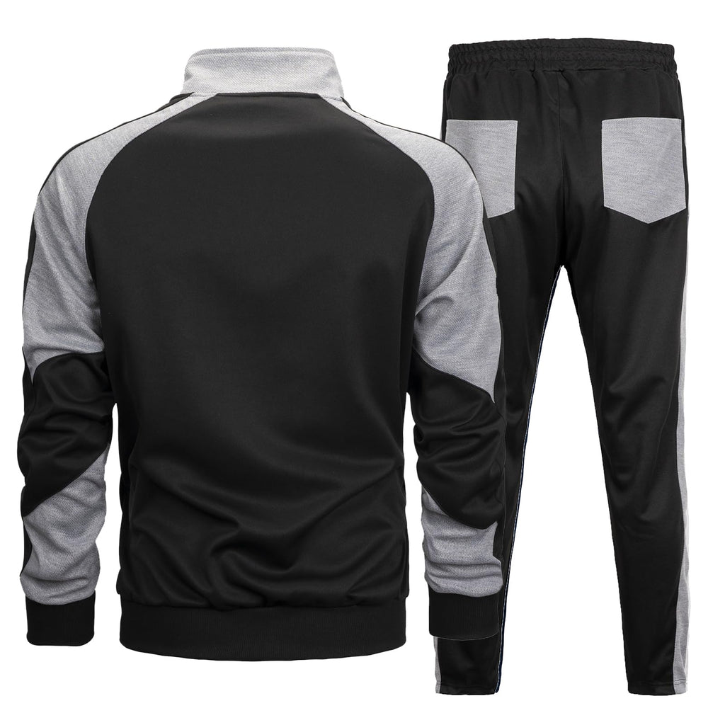 MANTORS Mens Track Suits 2 Piece Set Full Zip Tracksuit Sweat Suits
