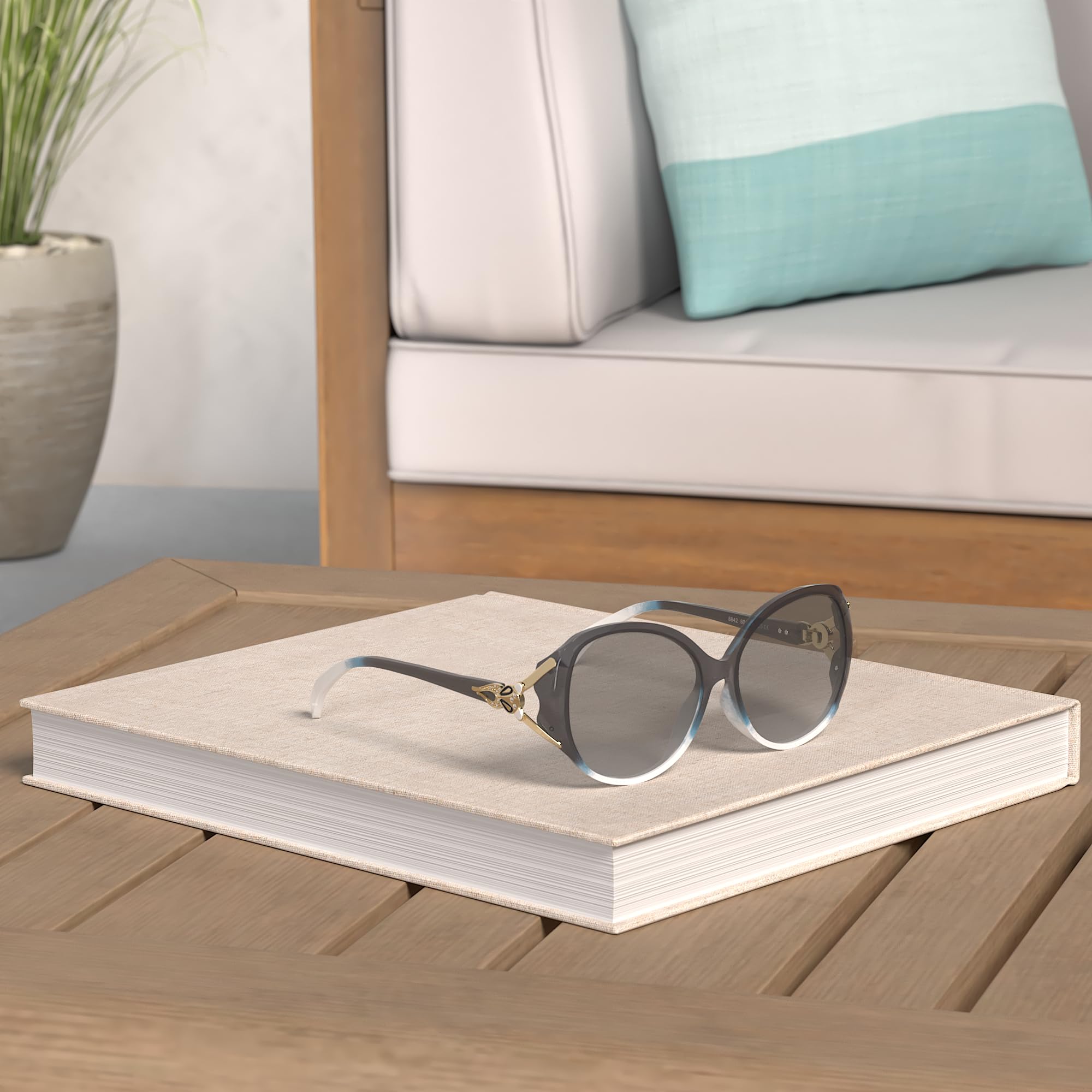 FIMILU Sunglasses for Women Trendy Polarized Sunglasses Oversized Big Sun Glasses Ladies Shades UV Protection