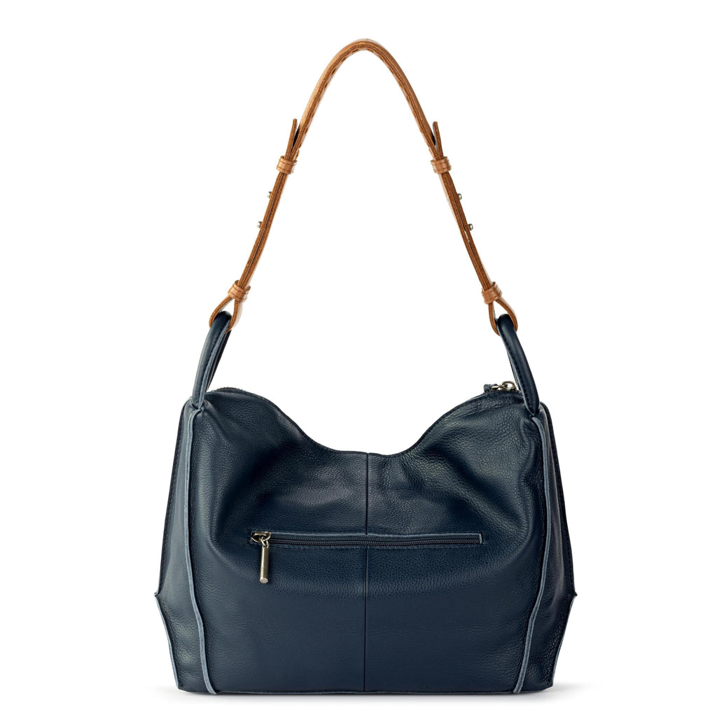 The Sak Los Feliz Hobo Purse - Premium Large Leather Women's Handbag for Everyday & Travel - Durable Purse With Zipper Pocket