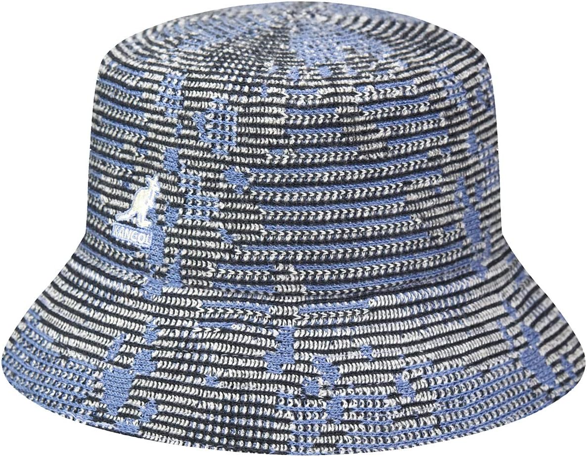 Kangol Camo Rib Bucket - Iced Lilac/S