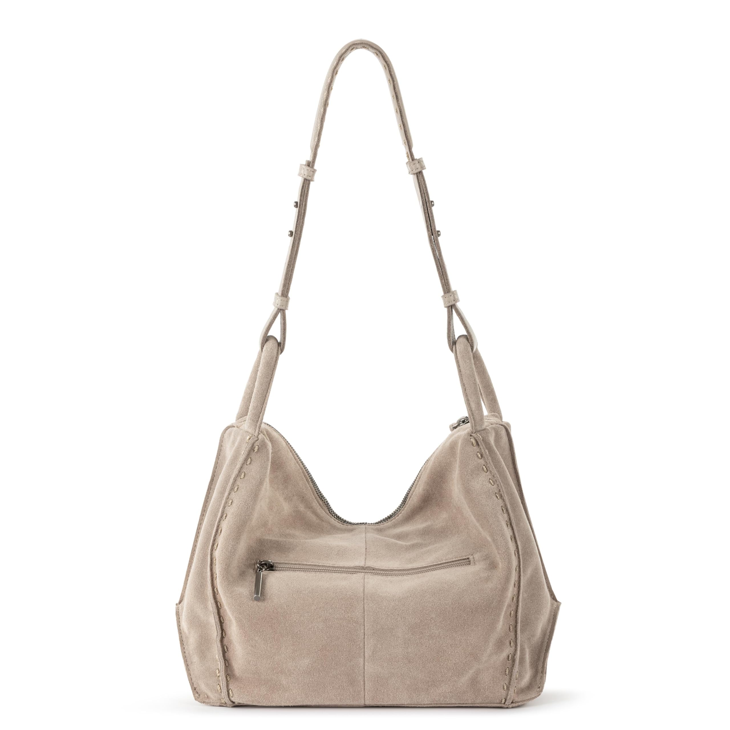 The Sak Los Feliz Hobo Purse - Premium Large Leather Women's Handbag for Everyday & Travel - Durable Purse With Zipper Pocket