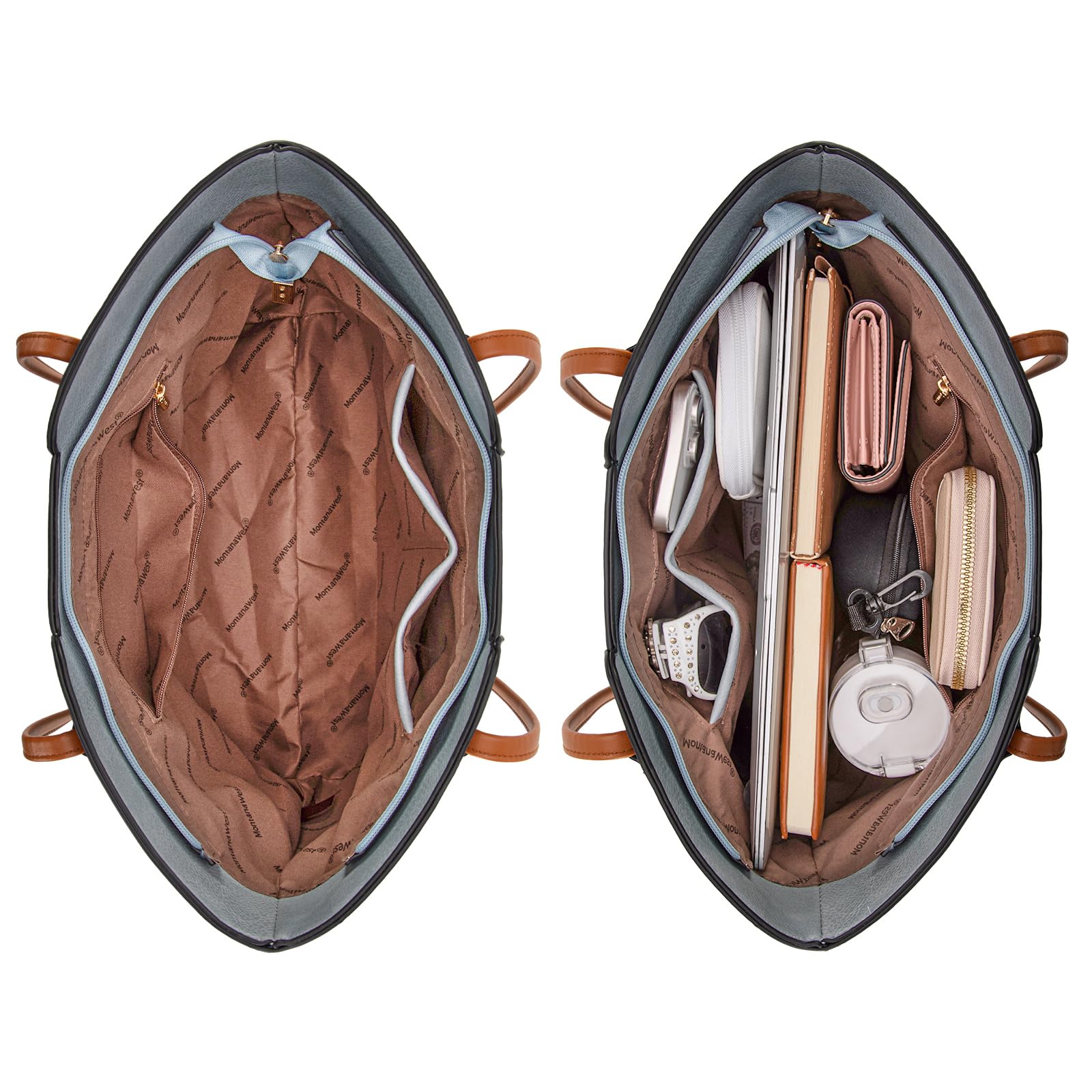 Montana West Tote Bags for Women Medium Top Handle Satchel Purses