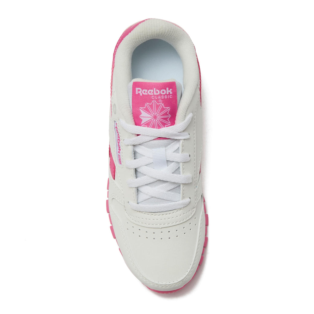 Reebok Classic Leather Step N Flash 2.0 LED Light Up Boys and Girls Sneakers, Lightweight Tennis or Athletic Shoes, Little Kids and Toddler Size 11-3