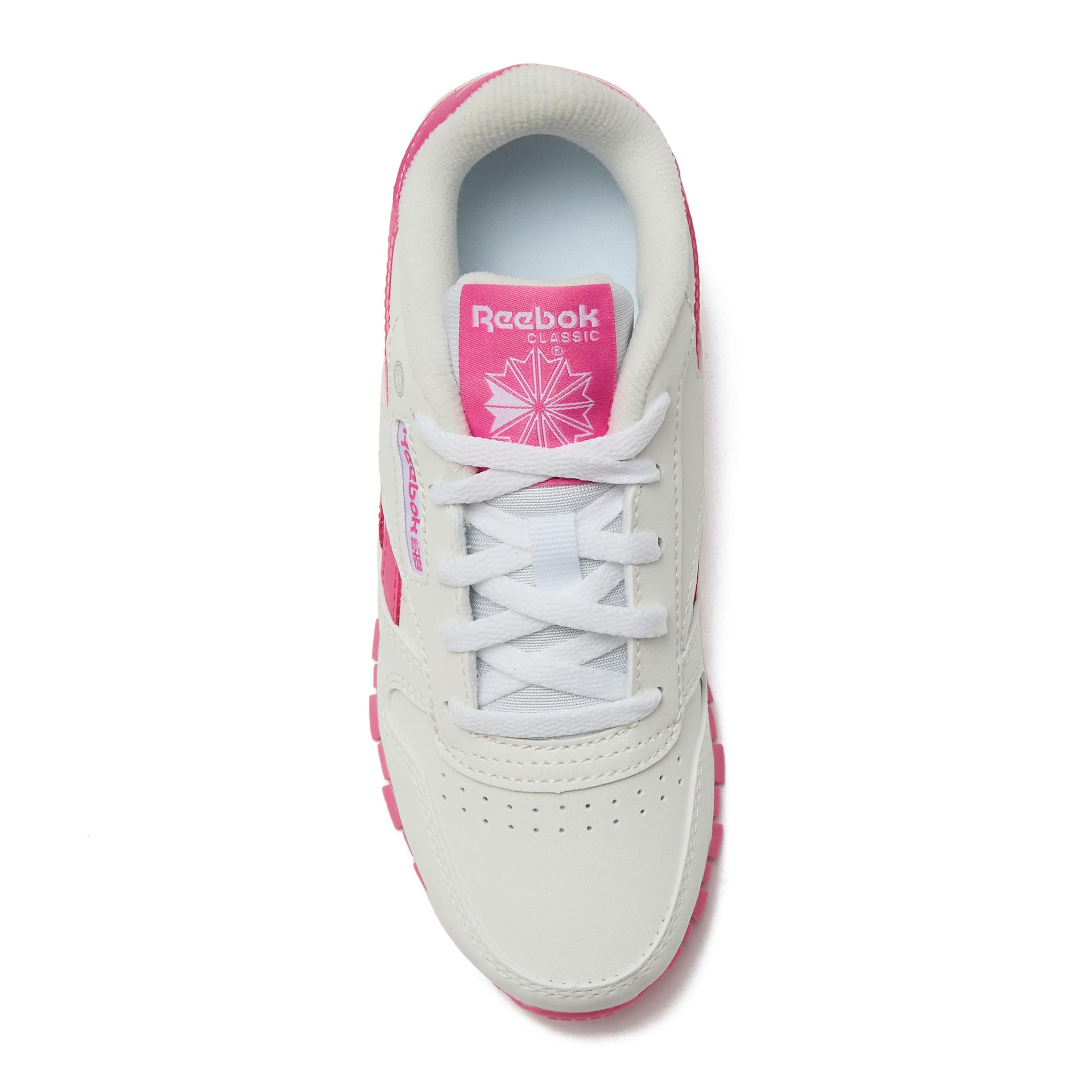 Reebok Classic Leather Step N Flash 2.0 LED Light Up Boys and Girls Sneakers, Lightweight Tennis or Athletic Shoes, Little Kids and Toddler Size 11-3