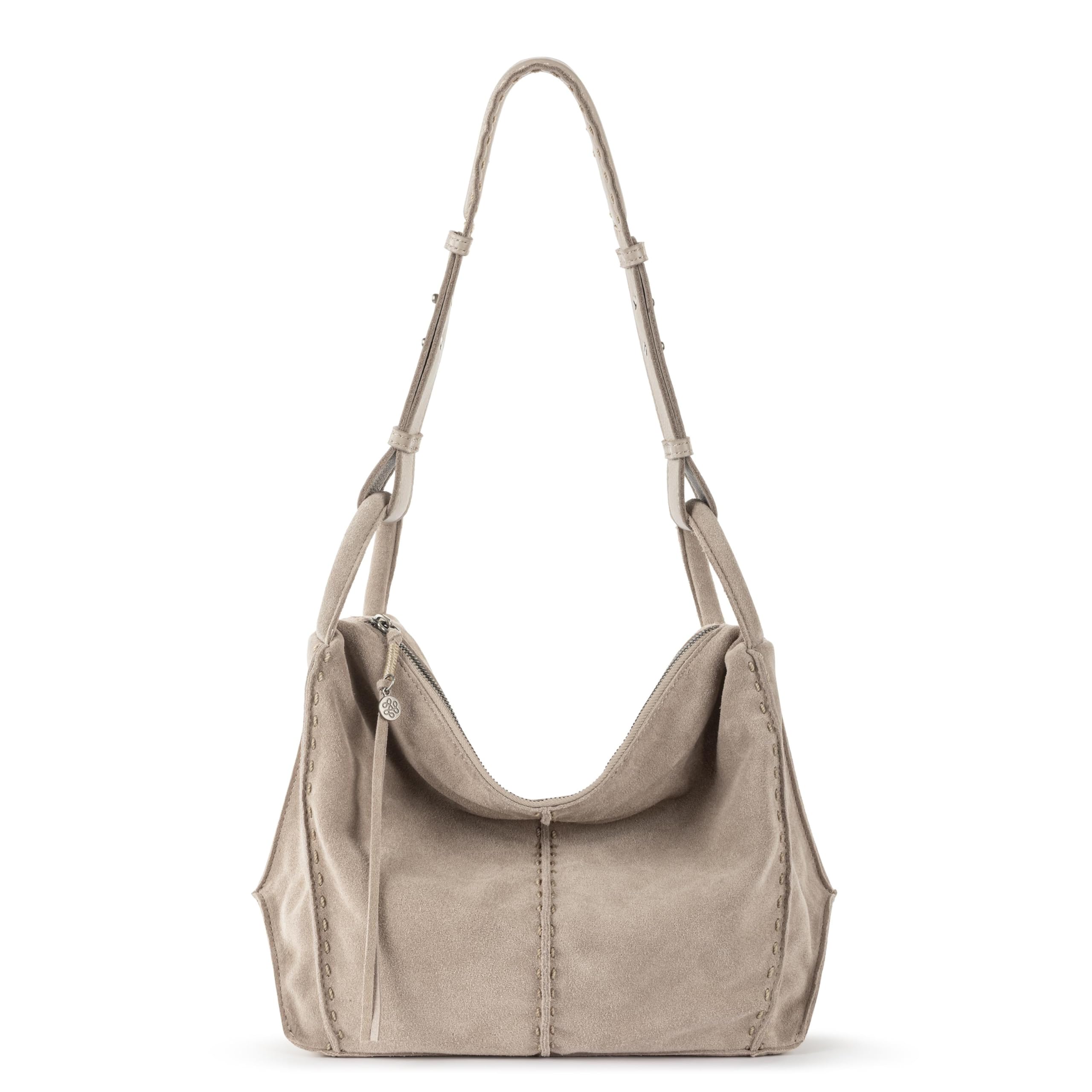 The Sak Los Feliz Hobo Purse - Premium Large Leather Women's Handbag for Everyday & Travel - Durable Purse With Zipper Pocket