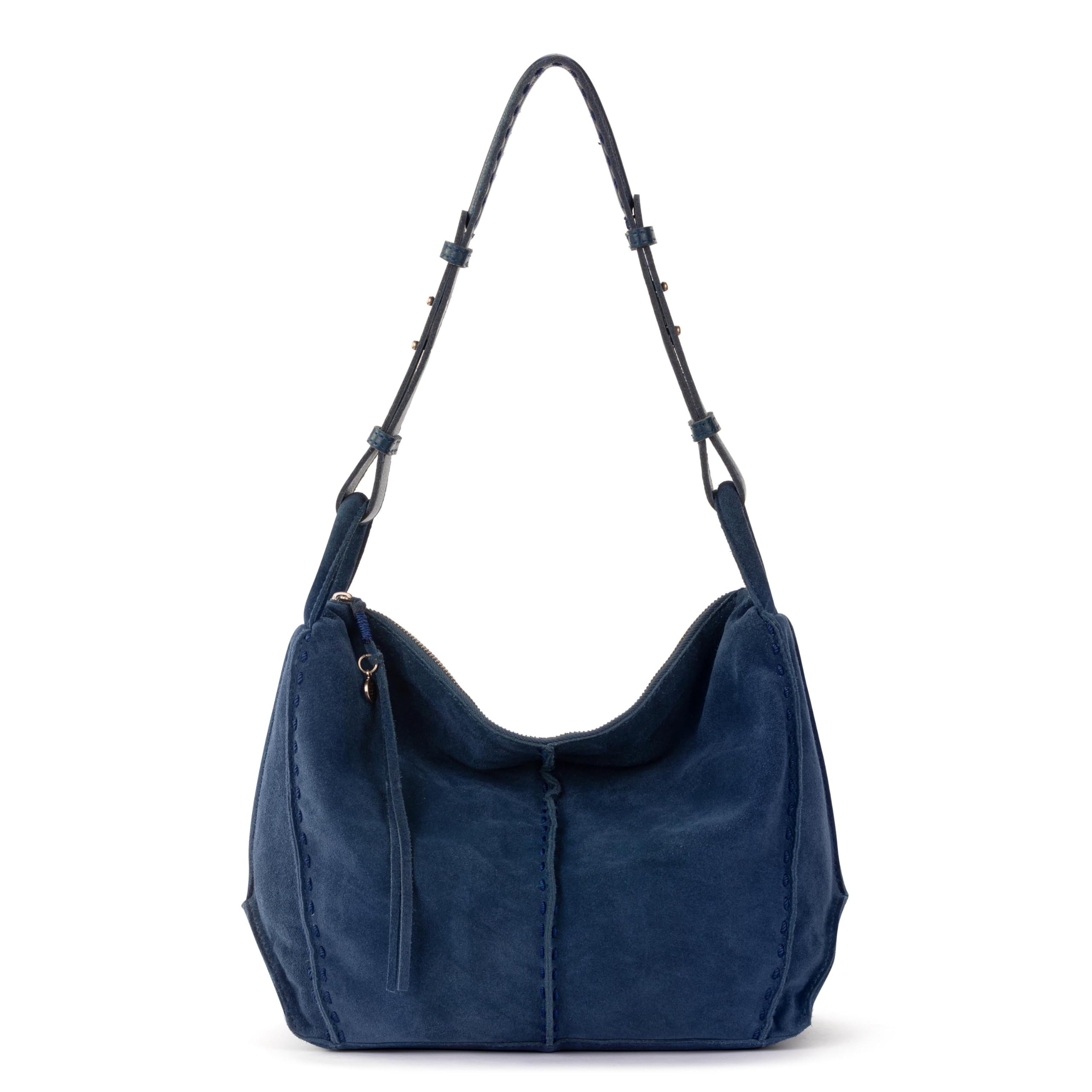 The Sak Los Feliz Hobo Purse - Premium Large Leather Women's Handbag for Everyday & Travel - Durable Purse With Zipper Pocket