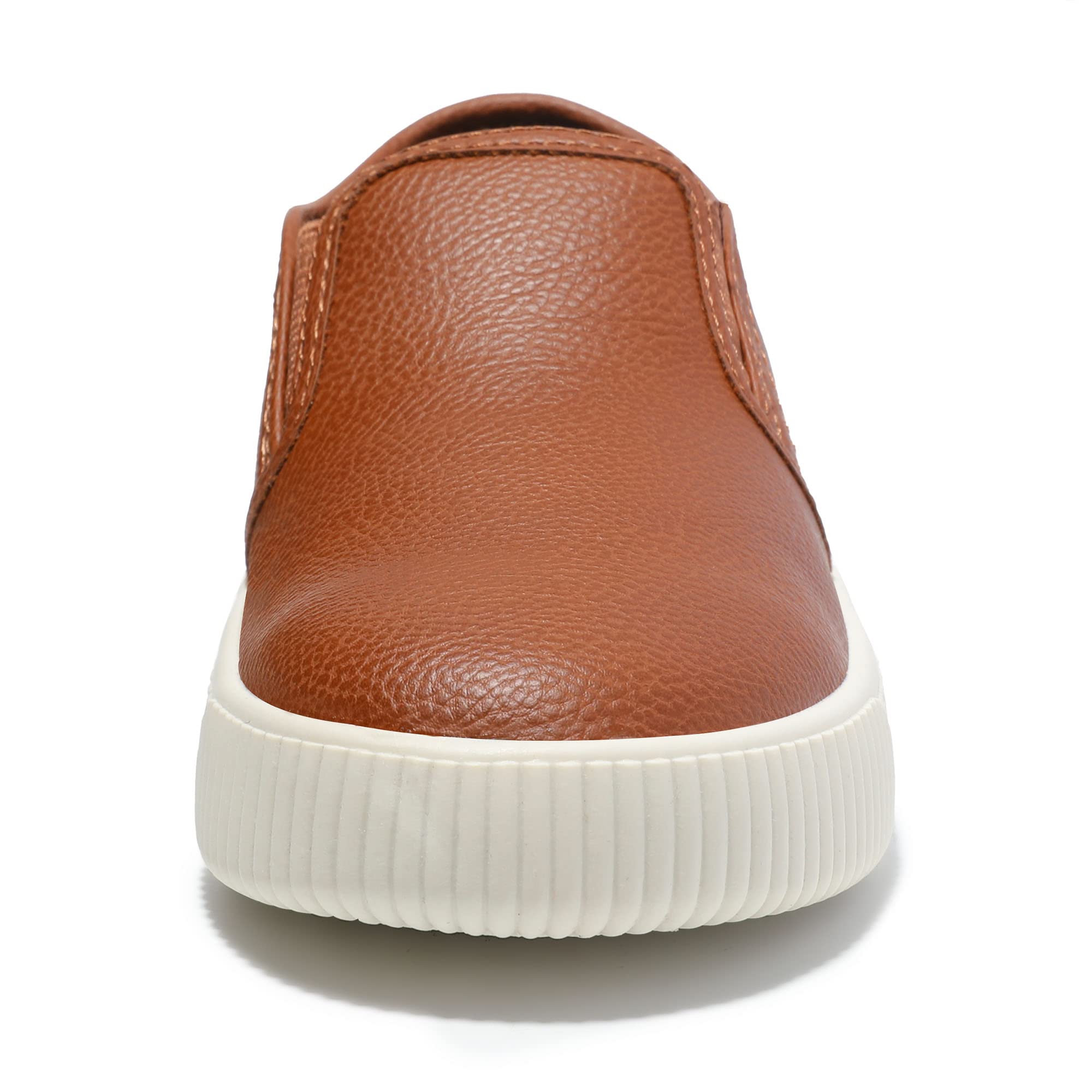 HOMEHOT Boys Slip on Sneakers Casual Dress Shoes Faux Leather Loafers (Toddler,Big Kids, Little Kids)