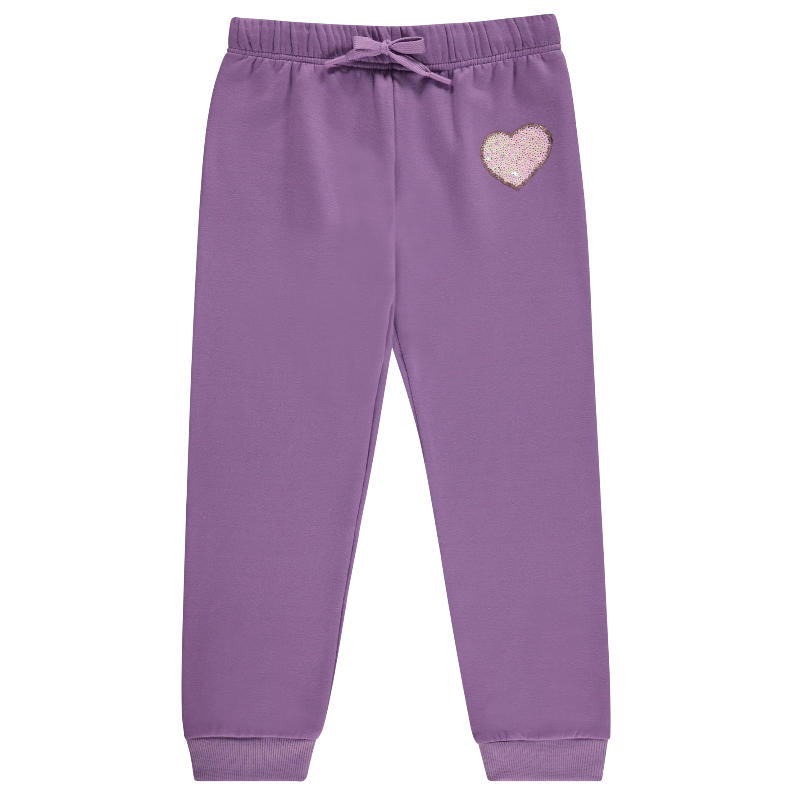 BTween Kids Girls Fashion Stretch Waist Ultra Soft Jogger Pants Set 3 Pack Bundle