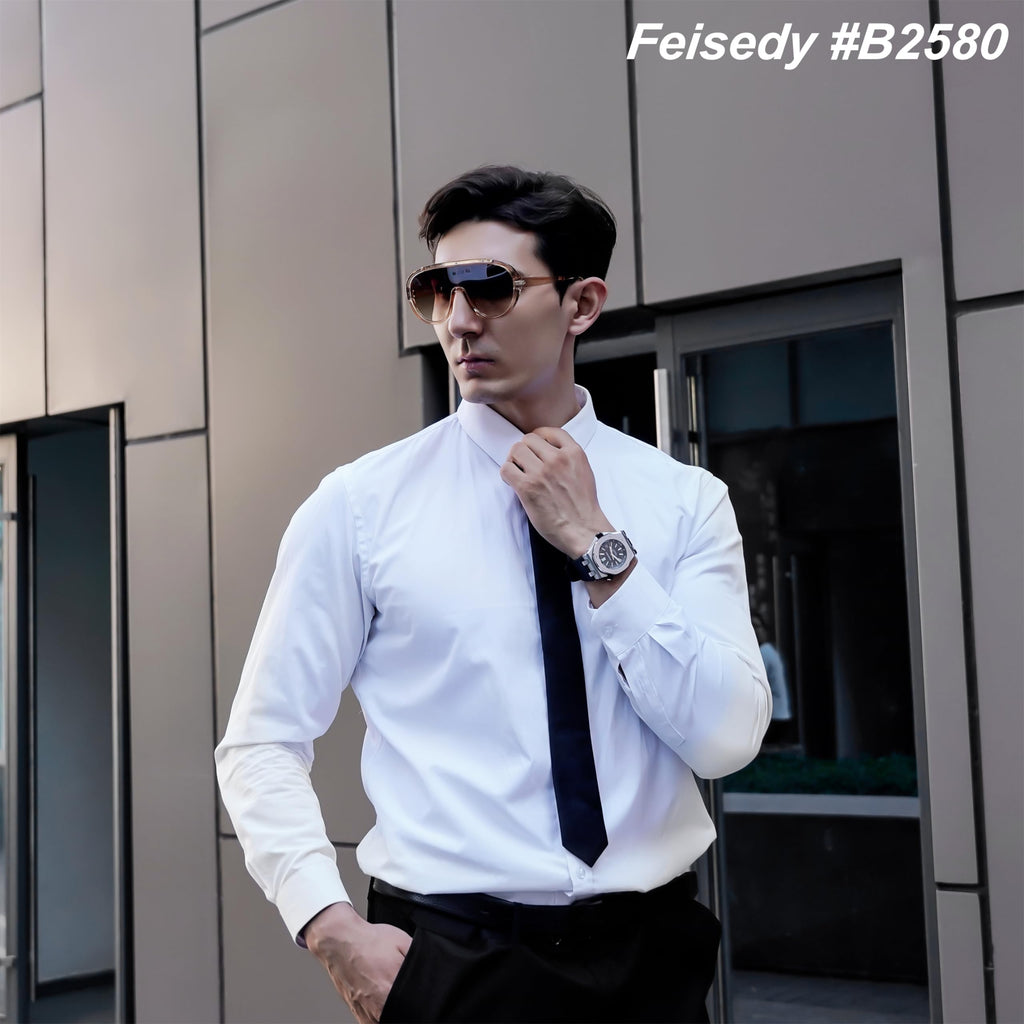 FEISEDY Sunglasses Women Oversized One Piece Frame UV400 Sun Glasses Trendy Retro Shades B2580