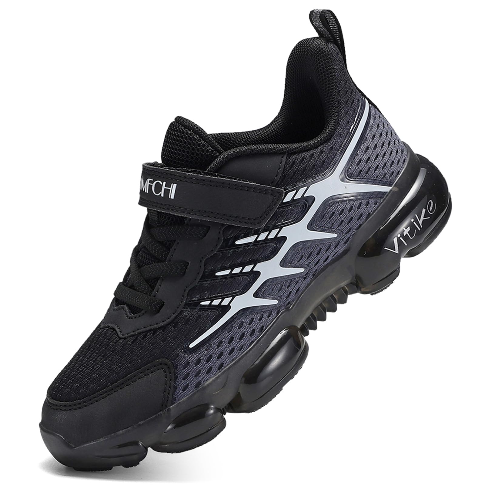 JMFCHI Kids Sneakers Boys Girls Tennis Running Shoes Outdoor Hiking Sneaker for Boys Athletic Breathable