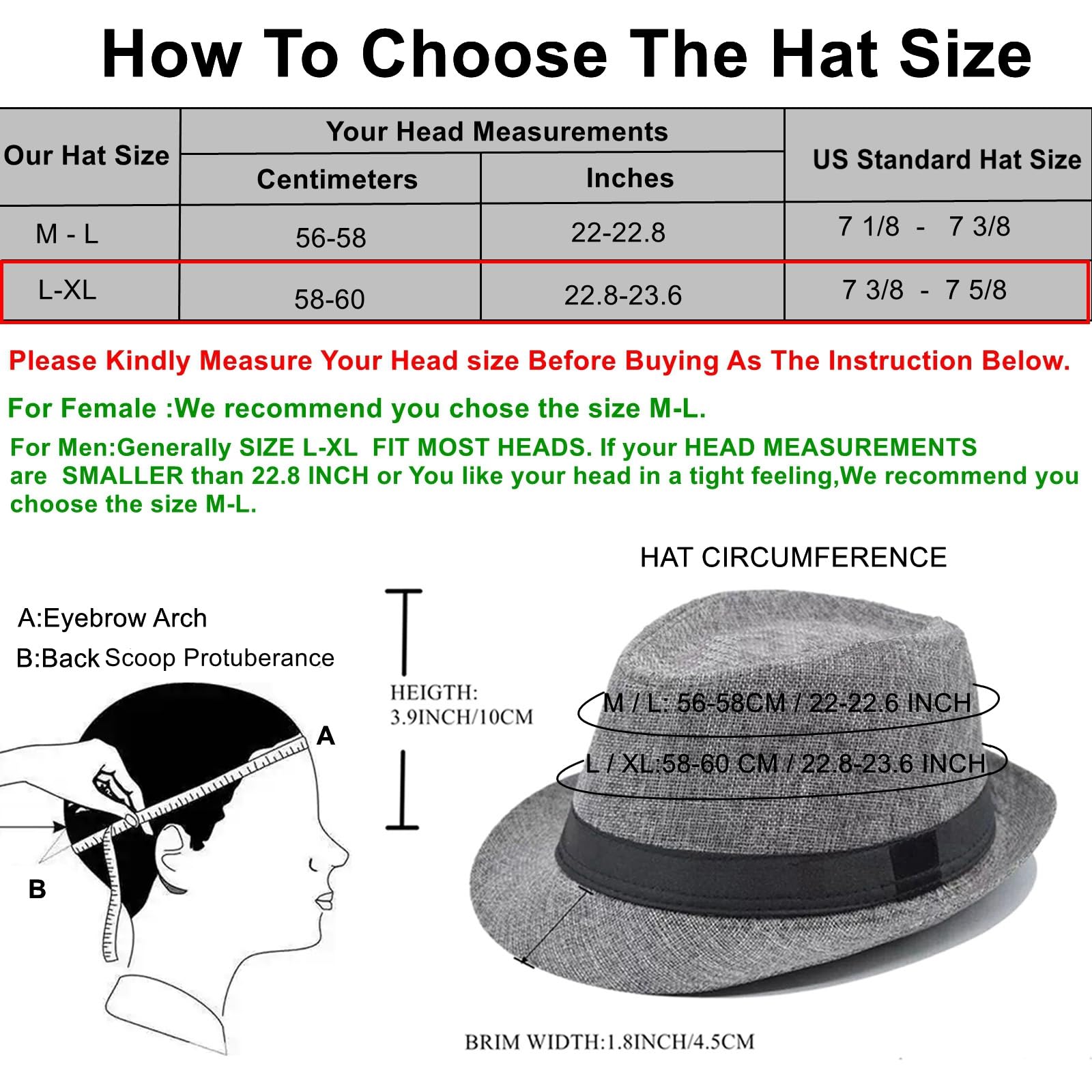 5 Pack Bulk Cuban Fedora Sun Hats Men with Adjustable Strap, Short Brim 1920s Unisex Party Costume Hats Women.