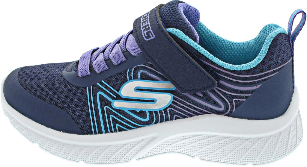 Skechers Unisex-child Microspec Plus - Swirl Sweet Sneaker