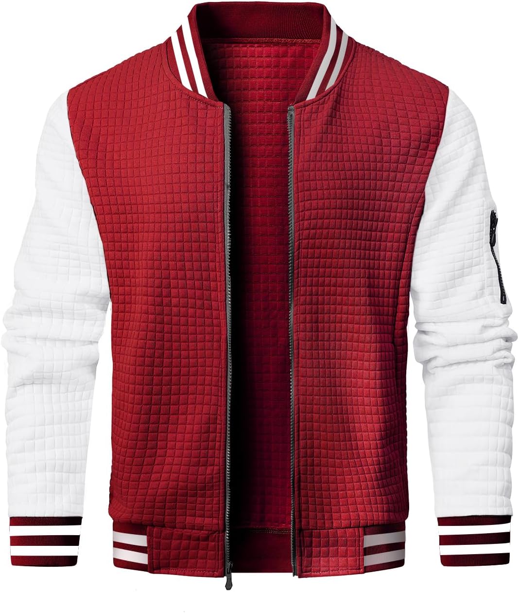 Mens Casual Jacket Lightweight Jacket Varsity Coat
