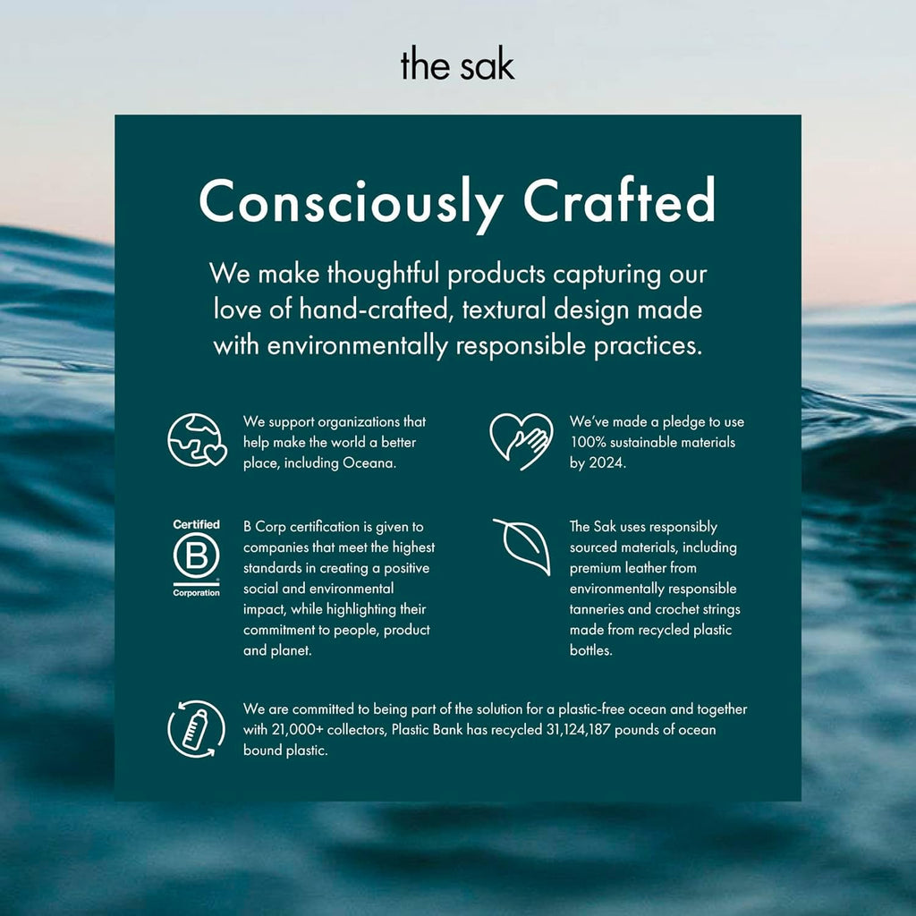 The Sak Los Feliz Hobo Purse - Premium Large Leather Women's Handbag for Everyday & Travel - Durable Purse With Zipper Pocket