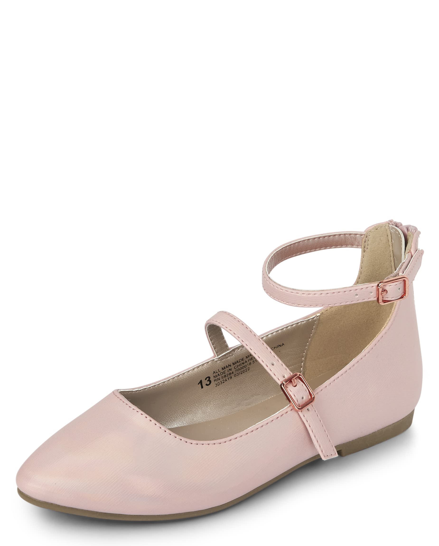 The Children'S Place Girls Closed Toe Ballet Flats