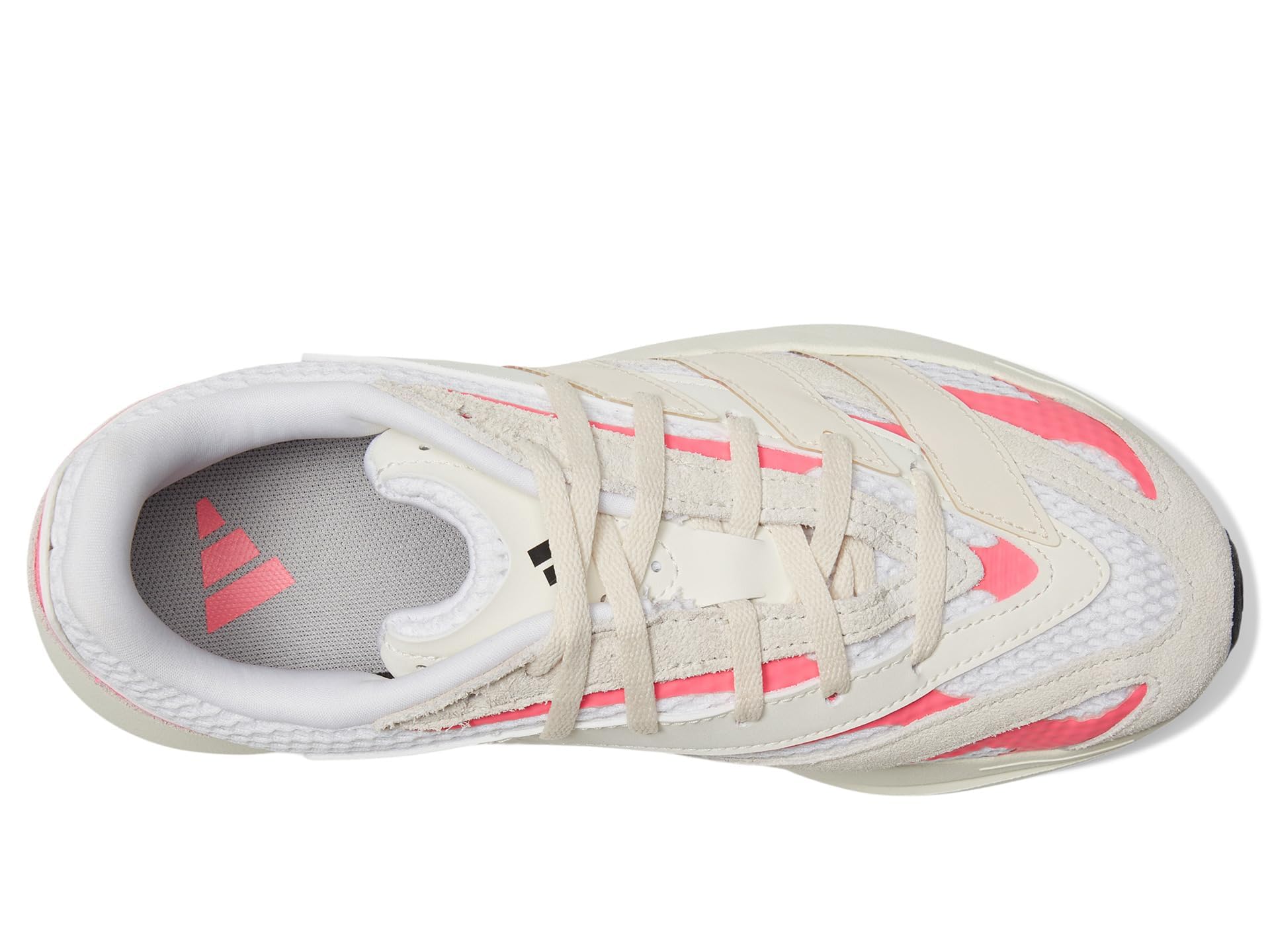 adidas Kids Boys Lightblaze Lace Up Sneakers Shoes Casual - Grey, Off White