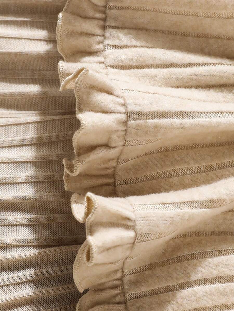 Toddler Girl Clothes Ruffle Long Sleeve Heart Print Tops and Pants 2PC Little Girl Winter Outfits Size (4-7T)