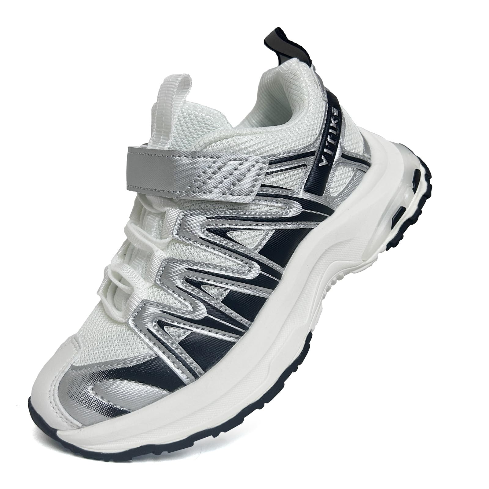 JMFCHI Kids Sneakers Boys Girls Tennis Running Shoes Outdoor Hiking Sneaker for Boys Athletic Breathable