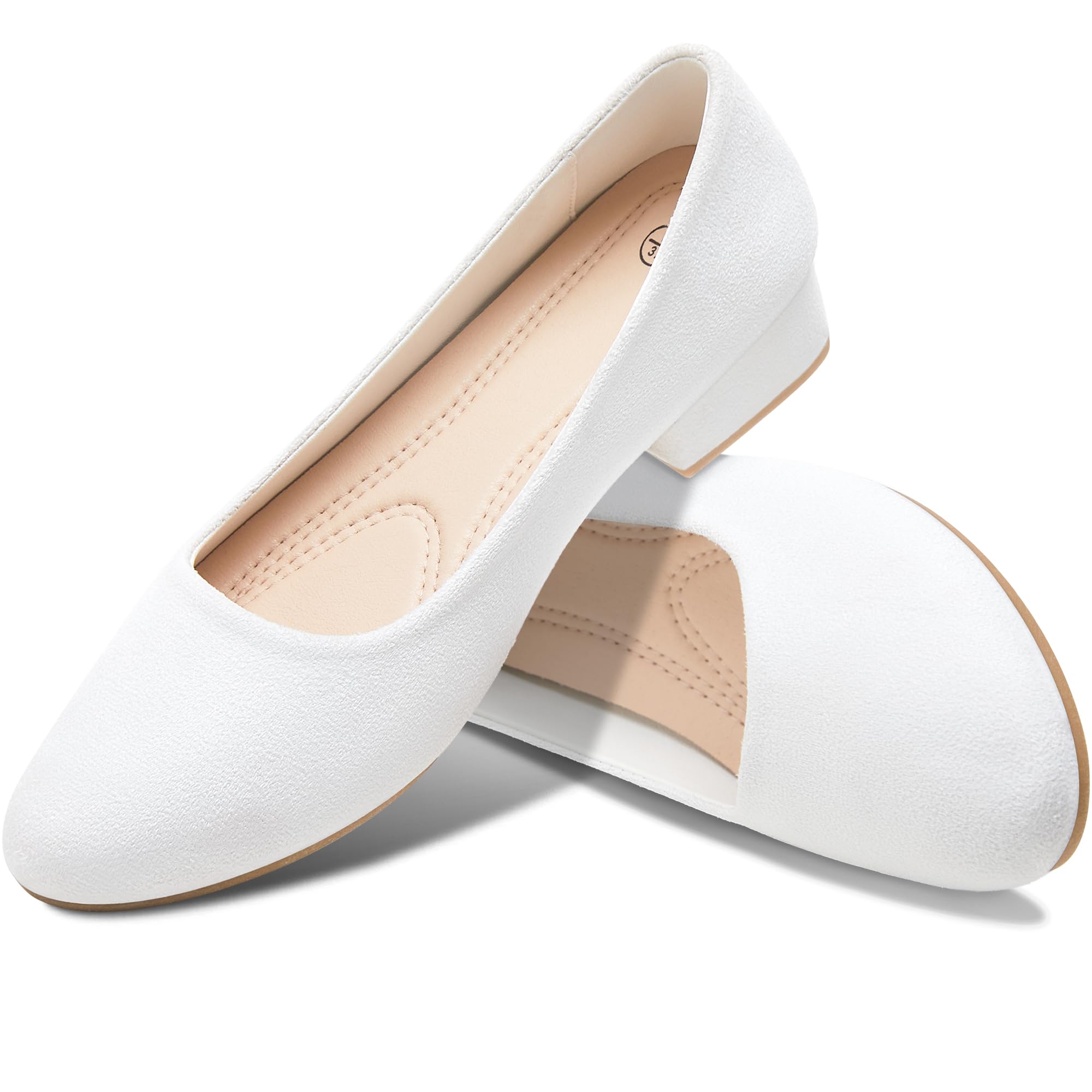 AISFAES Women Pumps Low Chunky Rounded Toe Heels Healed Dress Pumps Elegant Wedges Working Shoes